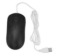 Sxhlseller Souris Optique Filaire, Souris D'Ordinateur USB Ergonomique avec 1200 DPI, Plug and Play Compatible avec Win iOS pour Ordinateurs Portables Ordinateurs de Bureau (Noir)