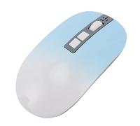 Sxhlseller Souris Vocale AI pour PC de Bureau, Ordinateur Portable, Assistant Intelligent AI avec Transcription en Temps Réel, Synthèse de Traduction, Ergonomique, Rechargeable, sans Fil, (Lac Bleu)