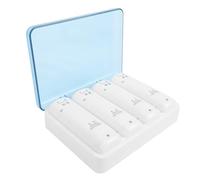 Sxhlseller Station de Charge 4 en 1 pour Télécommande, Indicateur LED, Protection Contre Les Surcharges, étui de Rangement alimenté par USB, 4 Piles Rechargeables 2800 MAh (White)