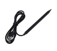 Sxhlseller Stylet Capacitif Industriel alimenté par USB, Stylet pour écran Tactile Haute sensibilité avec Câble de 1 M pour Tablette, Ordinateur, Téléphone, Navigation Automobile, Noir (0442 Prise