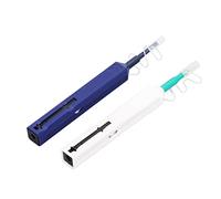 Sxhlseller Stylo de Nettoyage de Fibre Optique Compact et Portable, Outil de Nettoyage à une Touche, Améliore l'efficacité des Connecteurs de Fibre Optique LC MU SC FC ST E2000