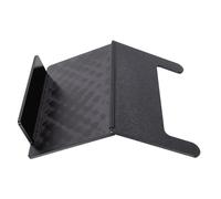 Sxhlseller Support de Carte Mahjong Peu Encombrant |Support de Carrelage Pliable imprimé en 3D, Visualisation Inclinée sous Le Tapis, Coulissant pour Bureau, Ajustement Universel PLA (Black)