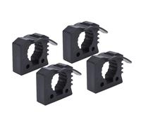Sxhlseller Support de Pelle de Galerie de Toit, Kit de Support de Montage de Pince à Dégagement Rapide en Alliage d'aluminium Universel pour ATV UTV RV Van Camion Bateau et Train (Noir 4 pièces)