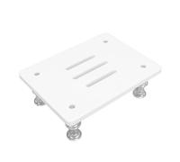 Sxhlseller Support de Pompe à Eau d'aquarium, Rehausseur Réglable en Hauteur pour Pompe Submersible avec Clous de Pieds Anti-vibrations pour Unités de Grande Taille, Base de Montage en Plastique