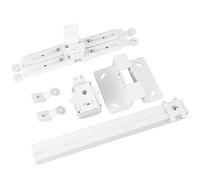 Sxhlseller Support de Projecteur de Plafond Réglable pour 4 Trous Universel, Blanc, Prévention de la Rouille, Salle de Conférence de Bureau