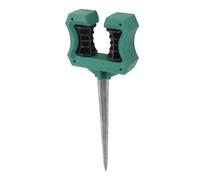 Sxhlseller Support de Rouleau à Pointes pour Guide de Tuyau de Jardin |Bobine en Plastique Métallique Durable pour la Protection et la stabilité de la Pelouse du Jardin