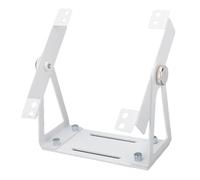 Sxhlseller Support de Ventilateur de Bureau pour Ventilateurs D'ordinateur PC 120 Mm 140 Mm, Compatible avec la Plupart des Ventilateurs à Cadre carré Série NF-F12 NF-S12A, Support de (White)