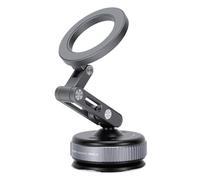 Sxhlseller Support de Voiture Magnétique, Double Anneau N52, Réglage à | Construction en Métal, Double Anneau N52, 16 Aimants, Réglable à 360 Degrés, Ventouse Puissante, Tampon Adhésif