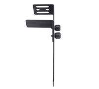 Sxhlseller Support GPU Compact et Réglable |Support de Carte Graphique Anti-affaissement pour Boîtier PC en Verre trempé, en Acier Blanc 6-125 Mm (BLACK)