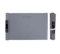 Sxhlseller Tapis Chauffant pour Aliments, Grand Fil Chauffant, 3 Réglages de Température, 60 à 100 °C, Résistant à l'eau, Résistant à l'huile, Contrôle Tactile, avec Base en Silicone (Grey)