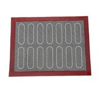 Sxhlseller Tapis de Cuisson en Silicone Macaron, Antiadhésif Double Face | Plaque à macarons réutilisable avec perforée, pour biscuits, gâteaux, choux à la crème
