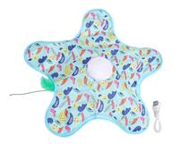 Sxhlseller Tapis de Jouet Automatique pour Chat, Tente de Jeu Interactive Rechargeable à Moteur Silencieux avec Mouvement de Proie caché, pour Le Divertissement Autonome des Animaux de (Petit Canard)