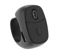 Sxhlseller Télécommande Bluetooth pour la Lecture de Livres électroniques, Télécommande avec Anneau de Défilement pour Enregistrement Vidéo et Selfie, sans Fil pour Téléphones, (Black)