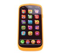Sxhlseller Téléphone d'apprentissage pour bébé Jouet éducatif pour Enfant | Conception multifonctionnelle, ressources d\'histoire musicale, croissance cognitive, jeu sensoriel, apparence de