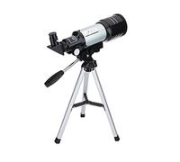 Sxhlseller Télescope Astronomique pour Enfants 70mm D'Ouverture 150X avec | Ensemble d\'observation des étoiles pour débutant, lunette de voyage portable, longueur focale 300 mm, filtre lunaire inclus