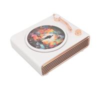 Sxhlseller Tourne-Disque Bluetooth Rétro avec Haut-Parleur, Son 360° avec