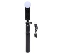 Sxhlseller Trépied Perche à Selfie, avec Lumière de Remplissage, Support de Téléphone Portable Extensible, Tête Rotative à 360°, Télécommande Bluetooth 5.0 Amovible, pour Smartphones de 2,6