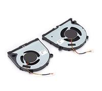 Sxhlseller Ventilateur de Refroidissement CPU GPU 4 Broches pour Ordinateur Portable de Jeu G3-3579 G3-3779 G5-5587, Ventilateur de Remplacement Silencieux DC 5 V 0,5 A, d'Ordinateur en Alliage