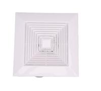 Sxhlseller Ventilateur d'extraction de Plafond de 10 Pouces, unité de Ventilation Silencieuse de 38 W pour Salle de Bains, Cuisine, Garage, Bureau avec Volume d'air de 396 M3/h et Ouverture de