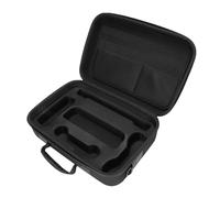 Sxhlseller Voyage de Transport pourSwitch 2 2025, étui de Coquille Dur Protecteur avec 24 Emplacements de Carte de Jeu, Deux Poches en Mailles (Black)