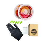 Sxhlseller Yoyo Professionnel, Conception Double Mode Yoyo Ball, Roulement à Grande Vitesse, Structure en Forme de H, Métal en Alliage d'aluminium, avec Axe de Roulement Manuel pour Cordes à , pour