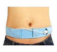 SXHMSAL 2Pcs Support De Ceinture De Dialyse Abdominale Péritonéale Cathéter Ceinture De Taille Support De Tube G Tube Réglable Ceinture De Protection Invisible Respirante Douce,Blue2,L