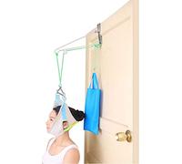 SXHMSAL Dispositif De Traction Cervicale De Semme Au-Dessus De La Porte, Appareil De Traction Appareil d'ajustement De La Nuque Stretcher Appareil De Massage Chiropratique, Aides À La Rééducation,B
