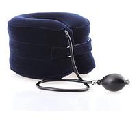 SXHMSAL Vertèbre Cervicale Traction Appareil, Gonflable pour Douleurs À La Tête, Cou, Cervicales, Épaules - Minerve Cervicale - Collier Cervicale, Aides À La Rééducation pour Les Patients,Bleu