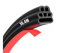 SXIAOX 16.4m Joint de Porte de Voiture pour Mini Countryman / F60 2016, Insonorisation,Protection Contre Les Intempéries,Joint de Porte Voiture Insonorisées
