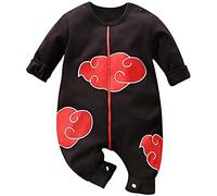 Sxkayxr - Grenouillère inspirée de Goku pour nouveau-né, garçon et fille, noir 1