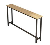 SXKLYRF Console de Bar Étroite pour Entrée, Table Console Fine avec Structure en Métal pour Salon, Couloir, Chambre ou Hall D'entrée(60x20x80cm/24x8x31in)