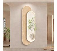 SXKLYRF Décoration Murale 3D avec Éclairage LED, Sculpture Décorative à Suspendre, Décor d'art Mural LED, 3D Art Wall Decor Sculptures Salon(50x150cm/20x59in)