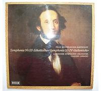 SXL 6363 Mendelssohn Scotch Italian London SO Claudio Abbado vinyl LP [Vinyl]