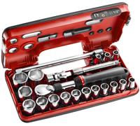 SXL.DBOX1 - Coffret cliquet extensible 1/2? Detection Box métriques - 6 pans Facom SXL.DBOX1