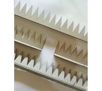 Sxlawesom Pointes Anti-Escalade en métal pour clôture Pointes Anti-Intrusion en Acier Inoxydable pour Murs, toits et Voleurs 1 pièce