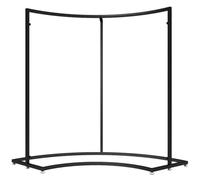 Sxlawesom Présentoir à vêtements - Présentoir à vêtements Durable - Portant à vêtements Demi-Rond pour friperie et Boutique(87x45x155cm)