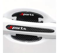 SXLGDW Protection de poignée de Porte de Voiture,Convient pour Nissan Juke Pathfinder Serena Note,Autocollant de poignée de Porte