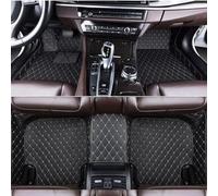 SXLGDW Tapis de Voiture,Convient pour Opel Corsa F 2019-2023,Tapis de Sol,2-Black-Beige