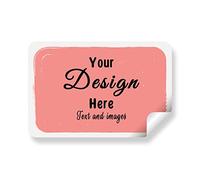 SXLONG 100 Étiquette Autocollants personnalisés Étiquettes personnalisées, personnalisés avec nimporte Quel Texte de Logo pour personnalisées Faites à la Main, Emballage, Bouteille, bocaux, Bougie