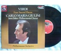 SXLP 30508 Verdi 4 Sacred Pieces Philharmonia Chorus Giulini vinyl LP
