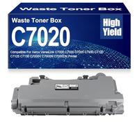 SXLXYOF C7020 Récipient de Toner usagé 115R00128 Collecteur de déchets Compatible pour Xerox VersaLink C7000 C7020 C7025 C7030 C7120 C7125 C7130 C7000V C7000N C7000DN Imprimante,C7020-1PC