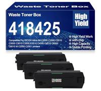 SXLXYOF pour Ricoh Bac de récupération de Toner 418425 D0BQ6400 Compatible pour Ricoh Aficio IM C2000 C2500 C2510 C3000 C3010 C3500 C3510 C4500 C4510 C6000 C6010 M C2000 C2001,D0BQ6400-3PC