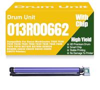 SXLXYOF pour Xerox C8030 C8035 C8045 C8055 C8070 Unité de Tambour Compatible 7525 7530 7535 7545 7556 7830 7835 7845 7855 7970 Cartouche de Tambour EC7836 EC7836 Unité d'imagerie,013R00662-Cyan