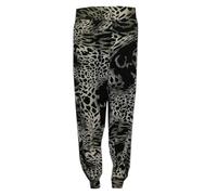 SXME MIGHT SAY Pantalon sarouel pour femme - Pantalon décontracté pour dames - Taille élastiquée - Tissu souple et extensible - Longueur complète - Grande taille UK, 36-54