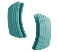 Sxmprail Poignée en silicone pour le creuset Caraïbes 12,7 x 6,3 cm chacune, remplacez les poignées de poignée le creuset et le creuset pour les fours hollandais Le Creuset Accessoires de remplacement