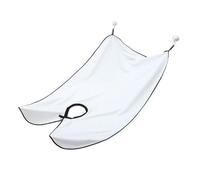 Sxmrmnx 1PCS-Tablier de Rasage, Attrape-Poils de Barbe pour Rasage et Coupe de Barbe Cape Tissu de Toilettage Imperméable avec Ventouse B Facile à Installer Facile à Utiliser