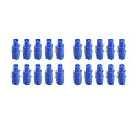 Sxmrmnx 20 Pièces Connecteur Powercon Mâle 3 Broches Prise D'Entrée de Signal pour Faisceau Entrée D'Alimentation de Lumière de Scène