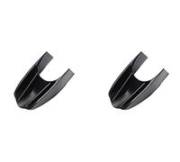 Sxmrmnx 2X Boîte de Rangement D'Accoudoir de Main Courante de Console Centrale de Voiture ABS Noir pour Accessoires Smart 453 Fortwo 2015-2019