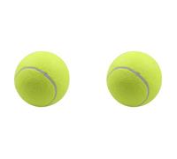 Sxmrmnx 2X Jouet de Morsure pour Animaux de Compagnie Balle Tennis GéAnte 24CM pour Chiens Jouet à Mâcher Balle de Tennis Gonflable Signature Jouet pour Animaux de Compagnie Balle