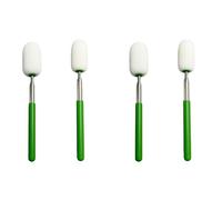 Sxmrmnx 4 Pièces Éponge Télescopique sur Bâton Poterie Sculpture Porte-Éponge Bâton de en Céramique Outils de Coupe de Poterie